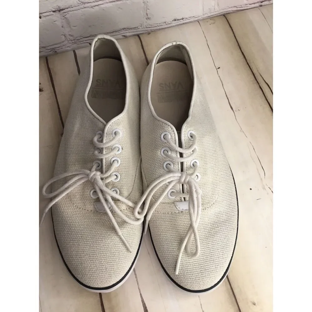 Vans Of the Wall OTW Sneakers Mens 7,5 Low Top WhiteOff Skateboard Shoes Neutral